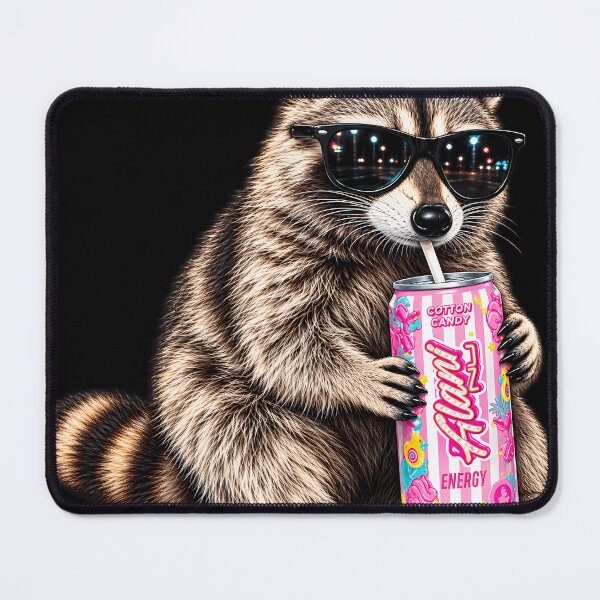 Item preview, Raccoon Alani Drink Fun Animal Lover Vintage Raccoons designed and sold by SavannahCampbel.