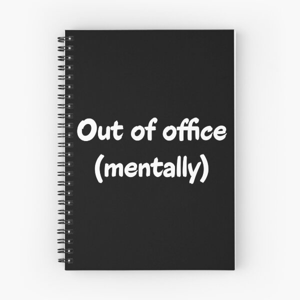 Item preview, Out Of Office Mentally Office Worker Introvert Stamp designed and sold by Kryipsyco.