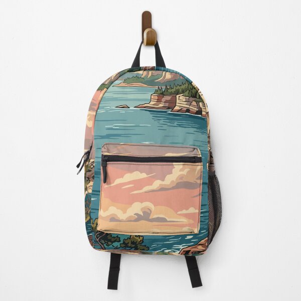 Item preview, Mingan Archipelago National Park Canada Travel Vintage designed and sold by RareDeerArt.