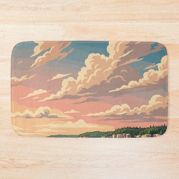 Item preview, Mingan Archipelago National Park Canada Travel Vintage designed and sold by RareDeerArt.