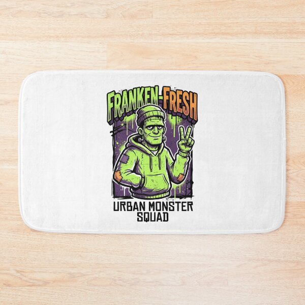Item preview, Franken Fresh Urban Monster Squad Frankenstein Graffiti Design Tee designed and sold by DarylWelsh2024.