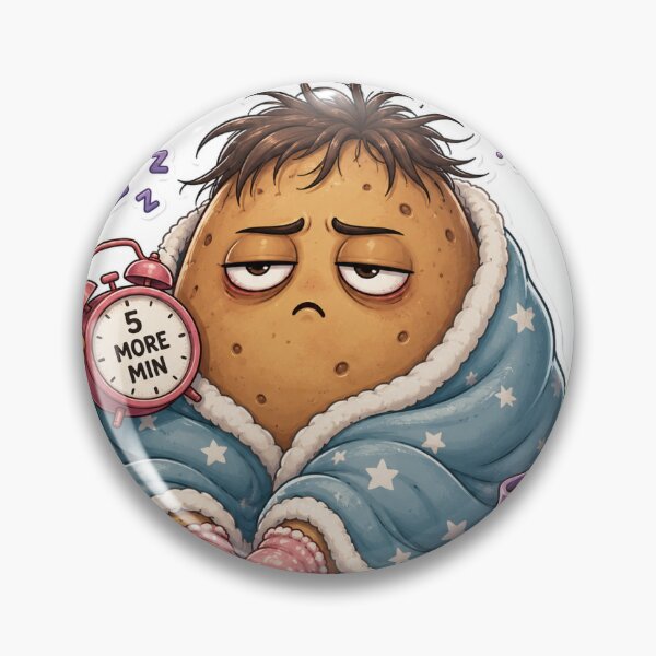 Item preview, 5 More Minutes Sticker  designed and sold by blossomfun.