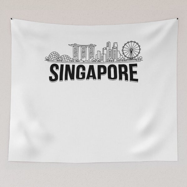 Item preview, Singapore Skyline designed and sold by ShirTomDesigns.