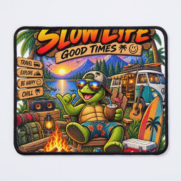 Item preview, Funny Turtle Shirt – Slow Life Good Times Beach Travel Adventure designed and sold by Molli98.