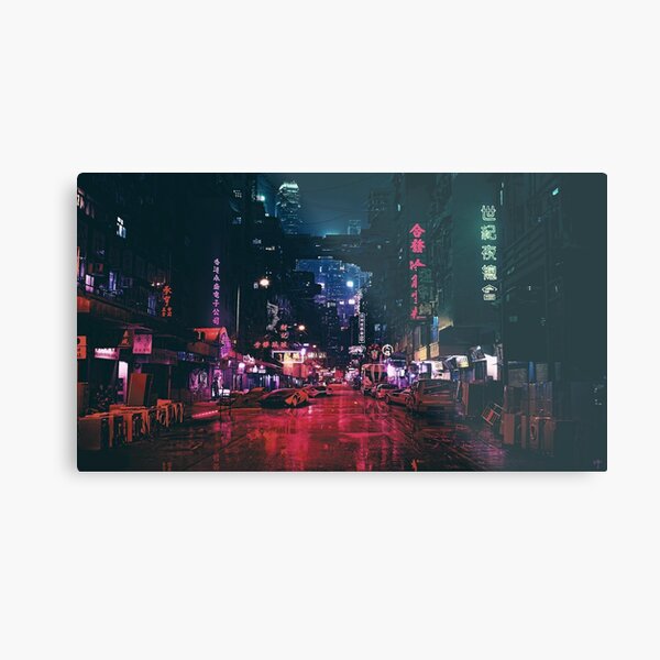 Neo Tokyo Capsules' Poster, picture, metal print, paint by Tony