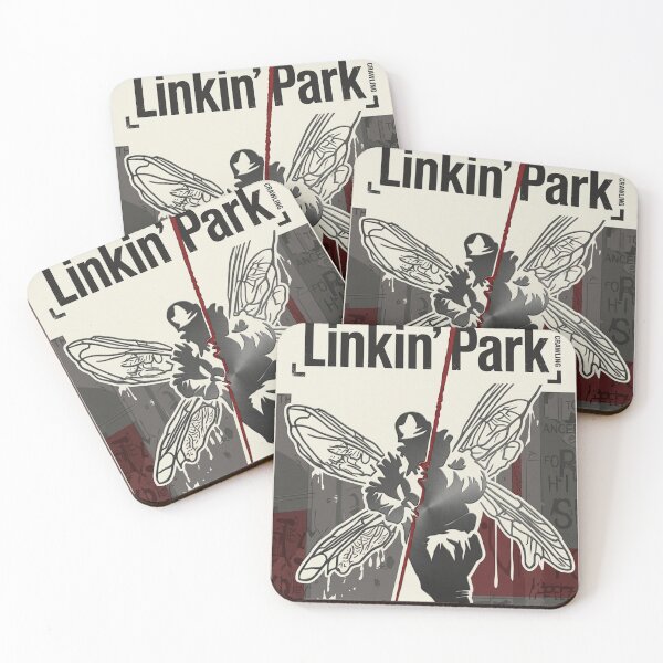 Item preview, Linkin Park Original Custom Vintage Music Unique Poster Wall Art designed and sold by Cool Robot Bro..