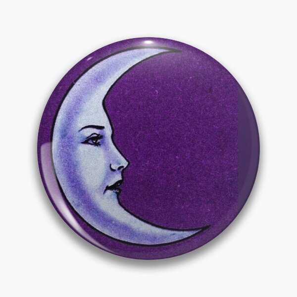 Item preview, Purple whimsigoth moon aesthetic 90s celestial designed and sold by BrontesWhimsyStore.