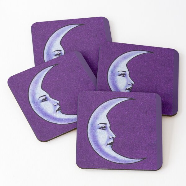 Item preview, Purple whimsigoth moon aesthetic 90s celestial designed and sold by BrontesWhimsyStore.