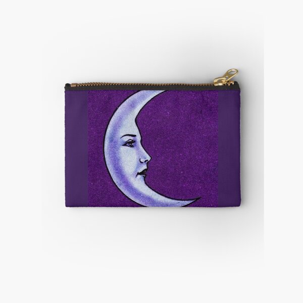 Item preview, Purple whimsigoth moon aesthetic 90s celestial designed and sold by BrontesWhimsyStore.