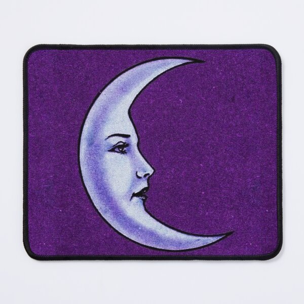Item preview, Purple whimsigoth moon aesthetic 90s celestial designed and sold by BrontesWhimsyStore.