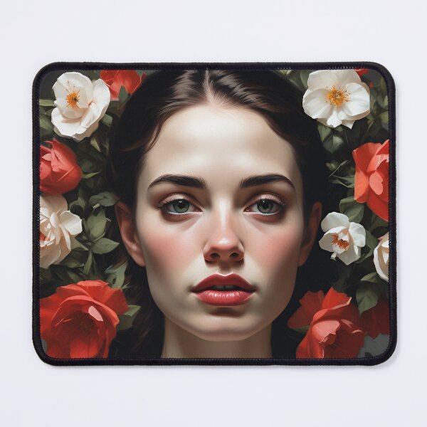 Item preview, Woman with flowers designed and sold by MK26Designs.
