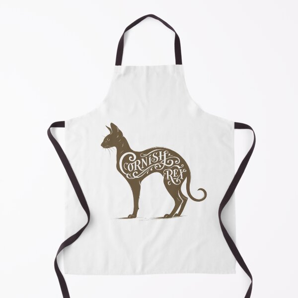 Item preview, Cornish Rex Cat Word Art | Typography Cat Silhouette Design designed and sold by AyfuDesigns.