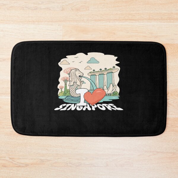 Item preview, Singapore Singaporean I Heart Singapore designed and sold by ShirTomDesigns.