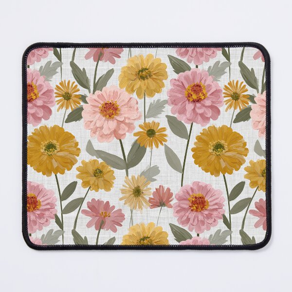 Item preview, Ornamental Zinnia Floral - Birth Flower Pattern - Birthday Gifts For Dad designed and sold by RoyalStarsPatts.