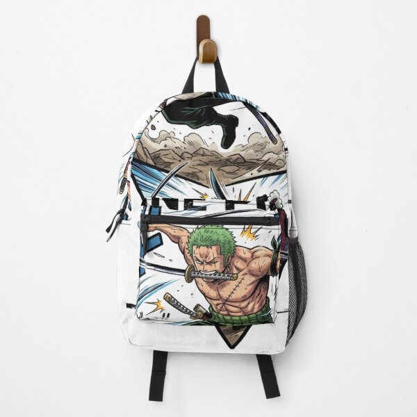 Item preview, Roronoa Zoro Three Sword Style vs Mihawk Manga Art designed and sold by FreakToons.