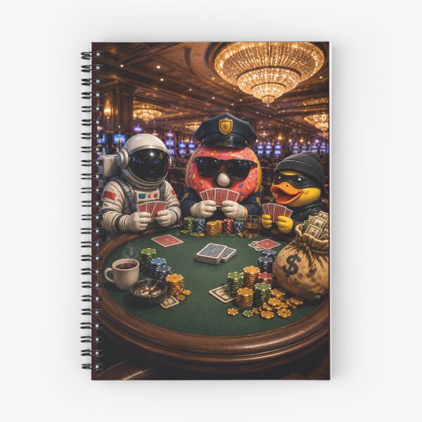 Item preview, Police Donut Poker Night designed and sold by BROHLine Studio.