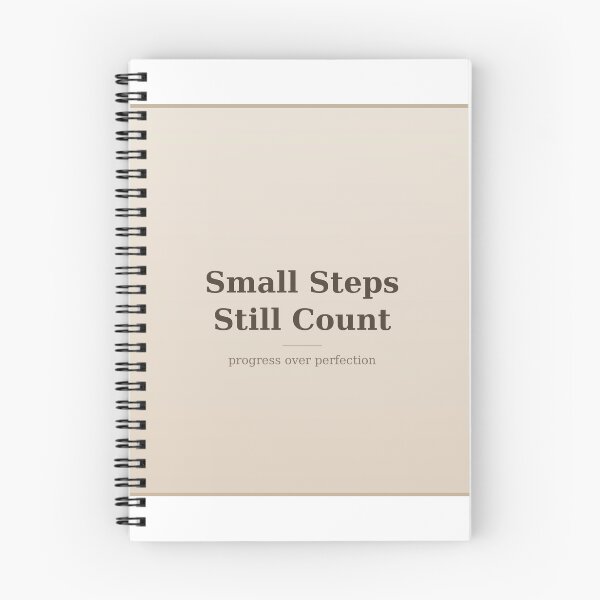 Item preview, Small Steps Still Count Motivation Quote designed and sold by kd2010.