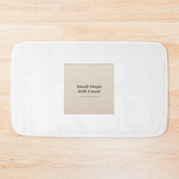 Item preview, Small Steps Still Count Motivation Quote designed and sold by kd2010.