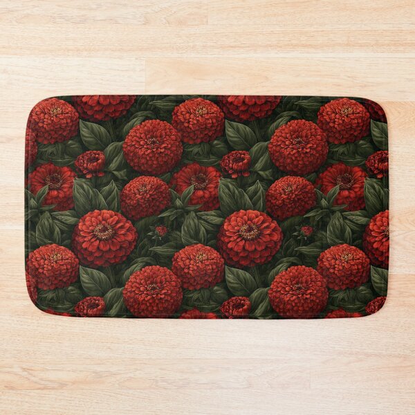 Item preview, Fresh Zinnia Print  - Retro Flower Floral - Birthday Gifts For Girlfriend designed and sold by RoyalStarsPatts.