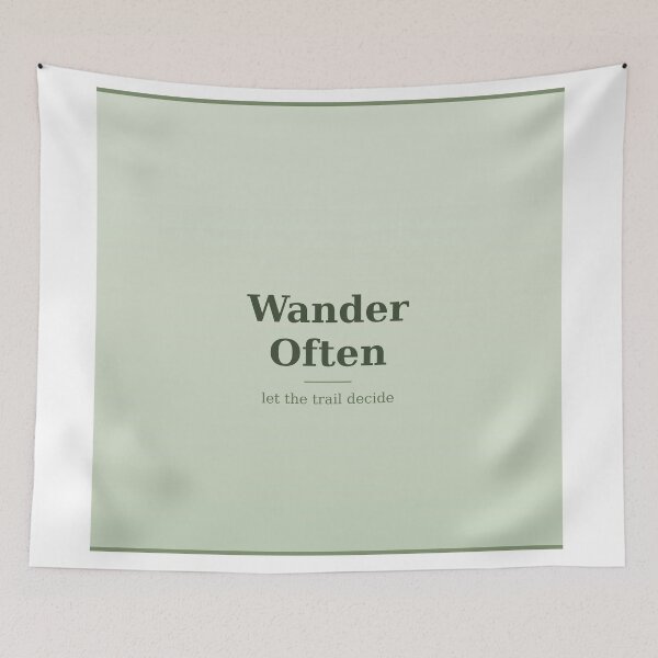 Item preview, Wander Often Nature Print designed and sold by kd2010.