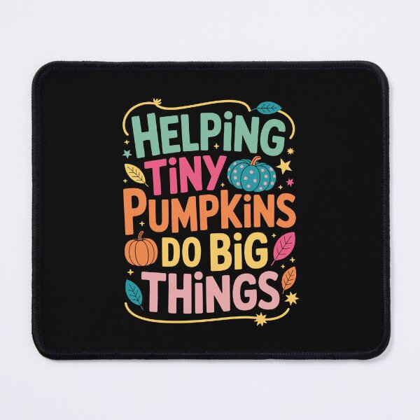 Item preview, HELPING TINY PUMPKINS DO BIG THINGS designed and sold by jkrphoto.