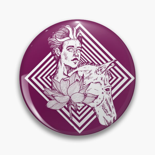 Item preview, Wild Grace – Woman and Horse Lotus Art designed and sold by Half Mess.