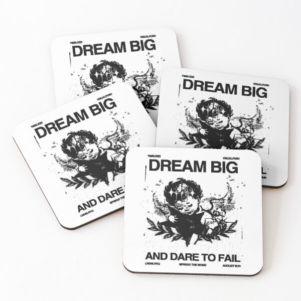 Item preview, Dream Big Dare To Fail Poster designed and sold by -DEEWOLF-.