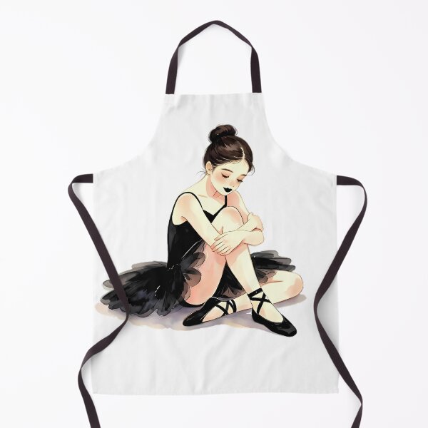Item preview, Solitary Black Ballerina in Quiet Reflection designed and sold by Bondingbonding.
