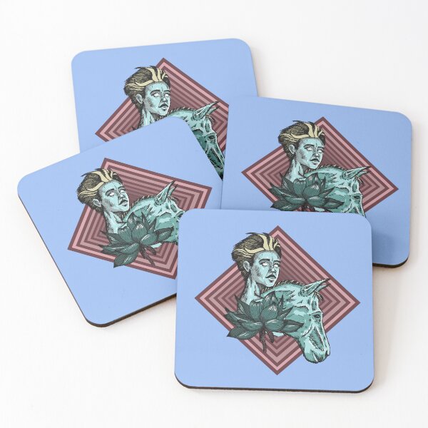 Item preview, Wild Grace – Woman and Horse Lotus Art designed and sold by Half Mess.