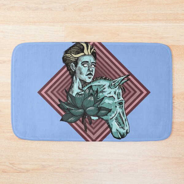 Item preview, Wild Grace – Woman and Horse Lotus Art designed and sold by Half Mess.