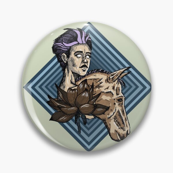 Item preview, Wild Grace – Woman and Horse Lotus Art designed and sold by Half Mess.