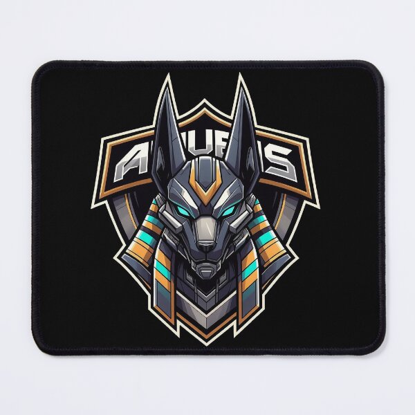 Item preview, Cyber Anubis Guardian | Futuristic Egyptian Jackal Warrior | Sci-Fi Mascot Emblem designed and sold by Grapyziip.