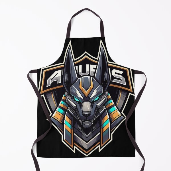 Item preview, Cyber Anubis Guardian | Futuristic Egyptian Jackal Warrior | Sci-Fi Mascot Emblem designed and sold by Grapyziip.