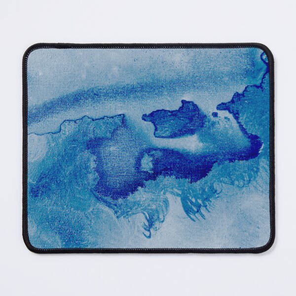 Item preview, Blue Abstract Textured Artwork designed and sold by Ityez Studio.