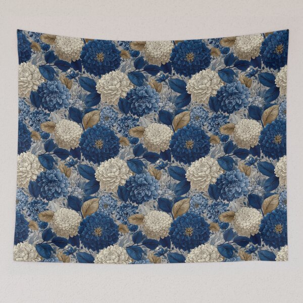 Item preview, Elegant Zinnia  - Flower Bouquet Pattern - Birthday Gifts For Him designed and sold by RoyalStarsPatts.