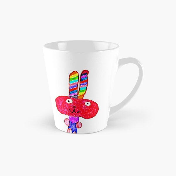 Item preview, Rainbow Ears Magic Bunny - Kids Art Collaboration designed and sold by TwoLinesArt.