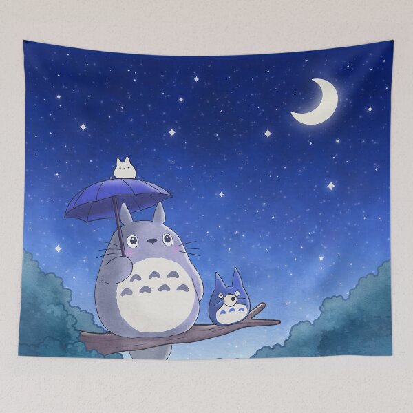 Item preview, Totoro and Friends on a Tree Branch designed and sold by GITTERLU.