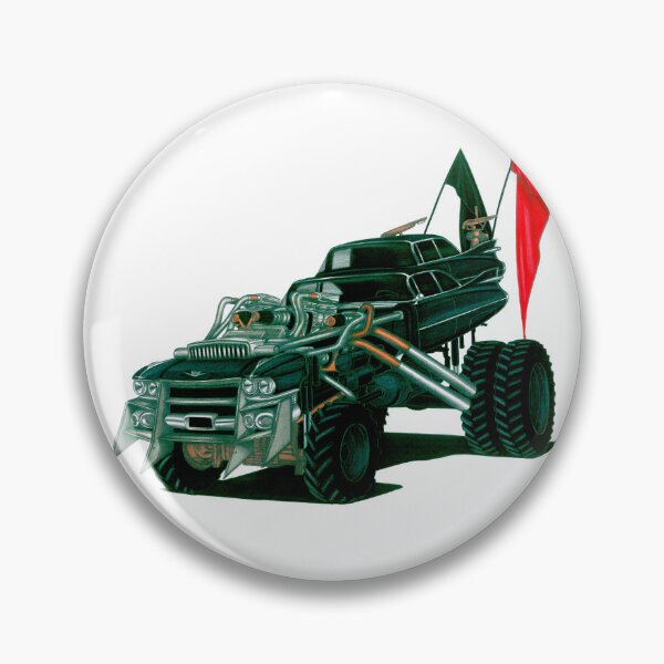 Item preview, Exclusive drawing legendary american movie car Mad Max Gigahorse Coupe de Ville W16 designed and sold by Cars23.