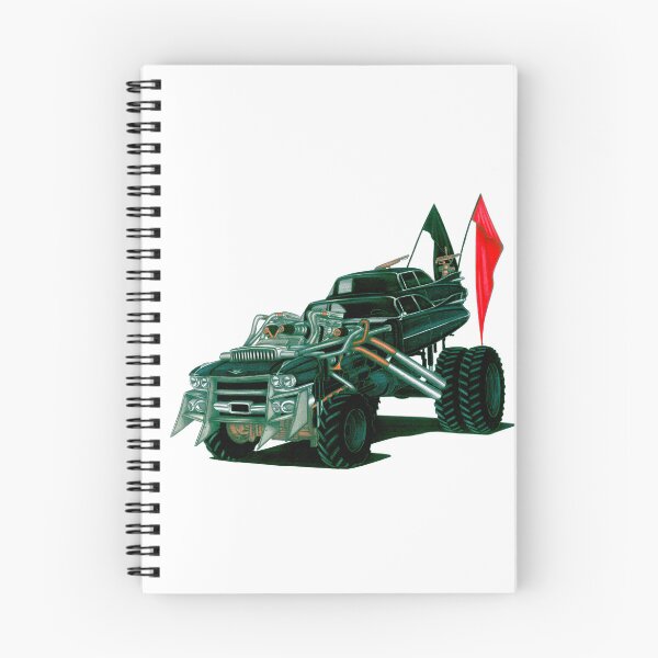 Item preview, Exclusive drawing legendary american movie car Mad Max Gigahorse Coupe de Ville W16 designed and sold by Cars23.