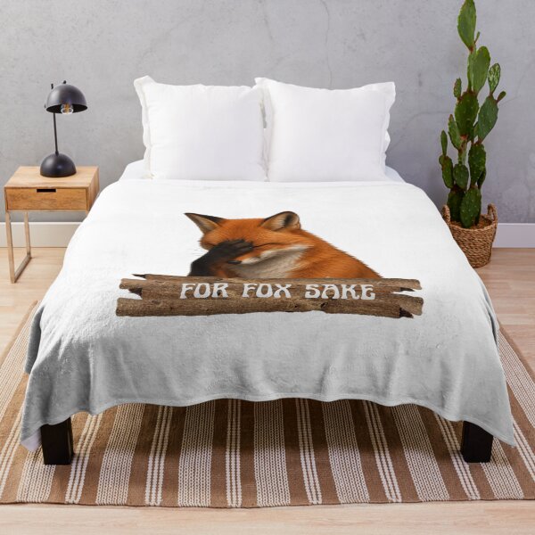 Item preview, Oh for fox sake goblincore fox doing facepalm designed and sold by Neurospicy Trolls.