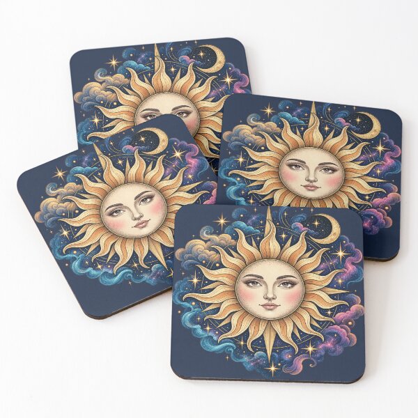 Item preview, Celestial Sun & Moon designed and sold by Hari Arts.
