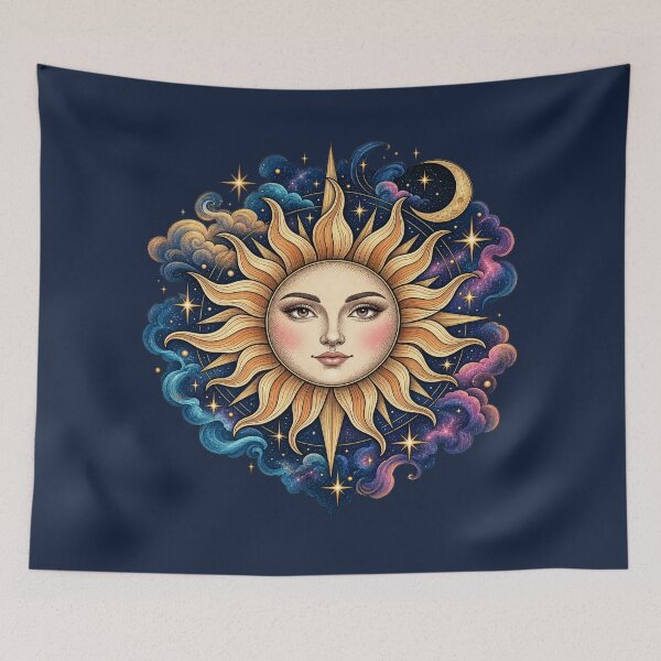 Item preview, Celestial Sun & Moon designed and sold by Hari Arts.