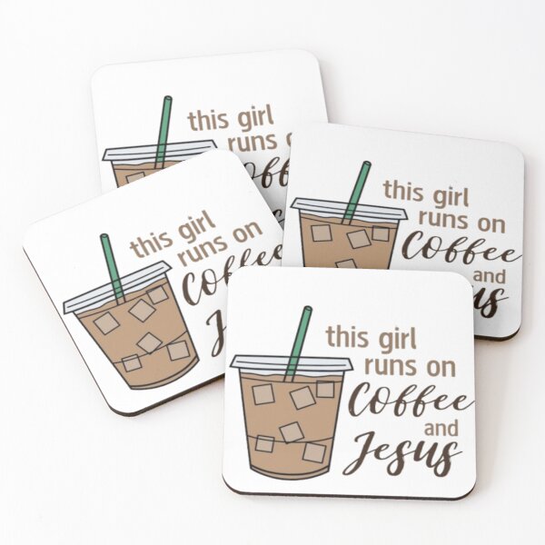 Item preview, Coffee and Jesus – Christian Coffee Lover Aesthetic designed and sold by EatPrayLive.