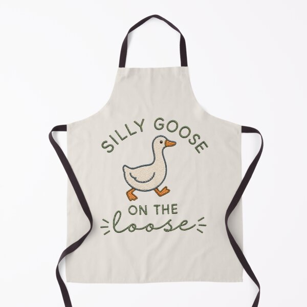 Item preview, Silly Goose on the loose Baby, funny pregnancy announcement Baby, Funny Silly Goose Baby Shower Gift designed and sold by Quiajia.