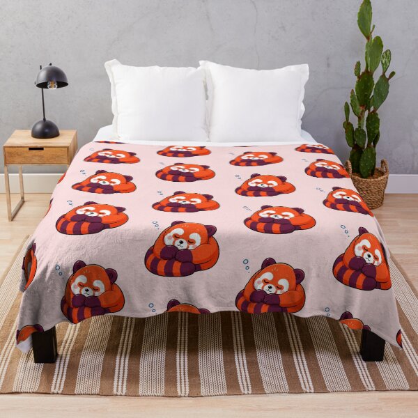 Item preview, Kawaii Sleeping Red Panda designed and sold by RedpandasMerch.
