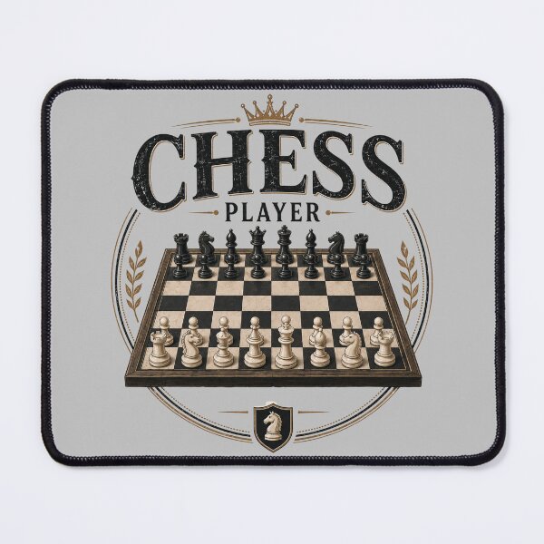 Item preview, Chess Player – Think Plan Move Win Vintage Chess Design designed and sold by creativebymateo.