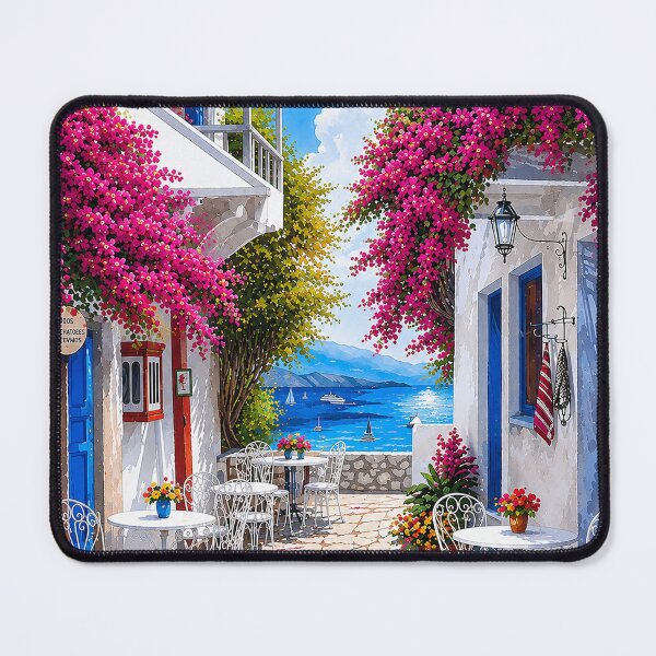 Item preview, Summertime in Santorini Greece designed and sold by LuluLeb.