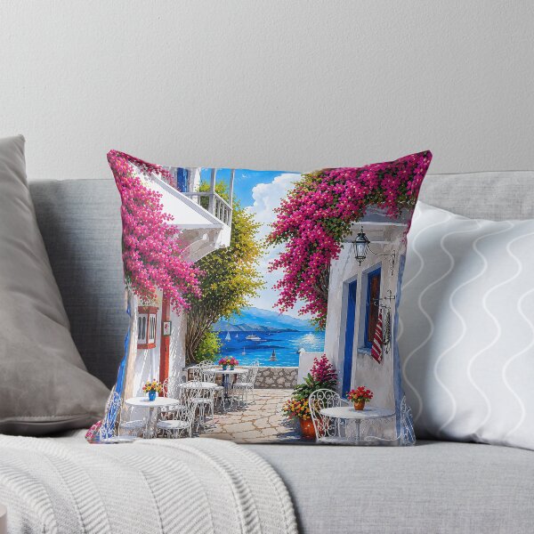 Item preview, Summertime in Santorini Greece designed and sold by LuluLeb.