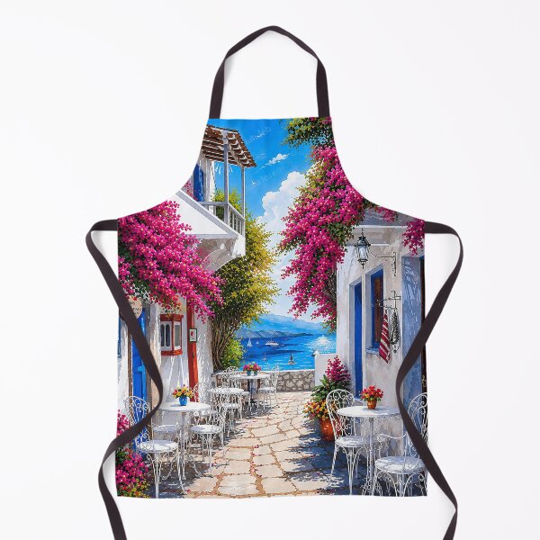 Item preview, Summertime in Santorini Greece designed and sold by LuluLeb.