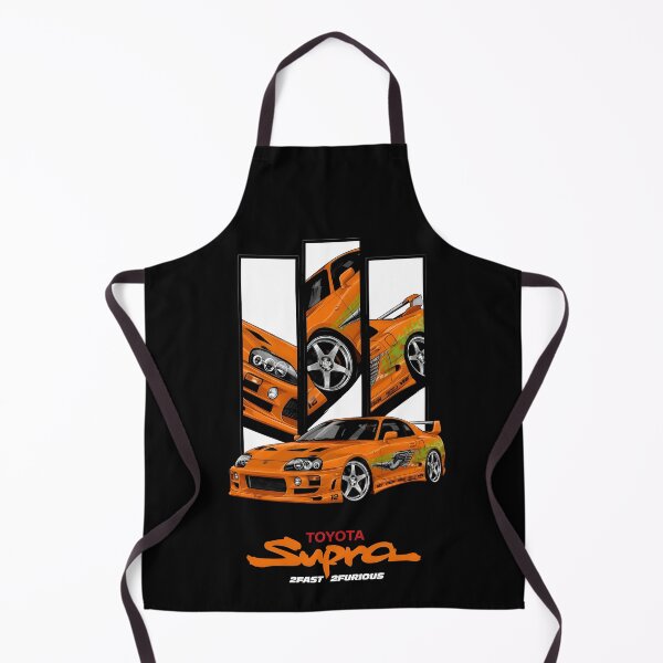 Aperçu de l'œuvre Orange JDM Supra Street Racing Car créée et vendue par PrimeRacer.
